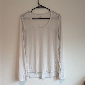 Athleta Women's White Long Sleeve Top